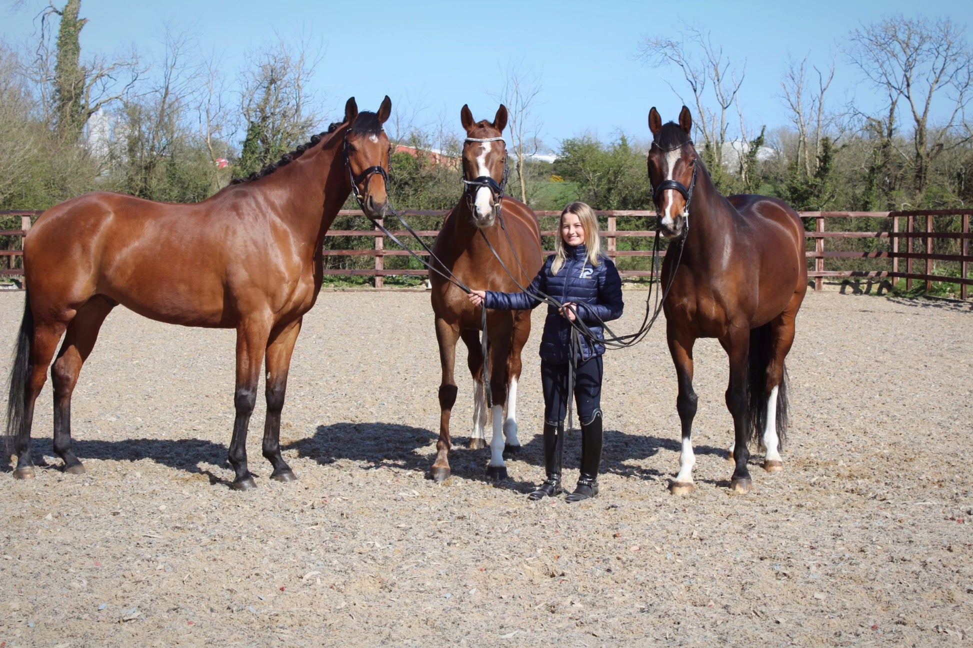 Young Irish Dressage rider partners With Plusvital
