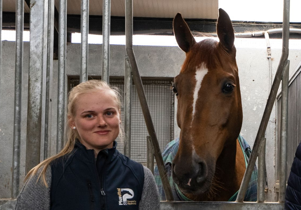 Team Silver European Medal for Plusvital Rider Jennifer Kuehnle