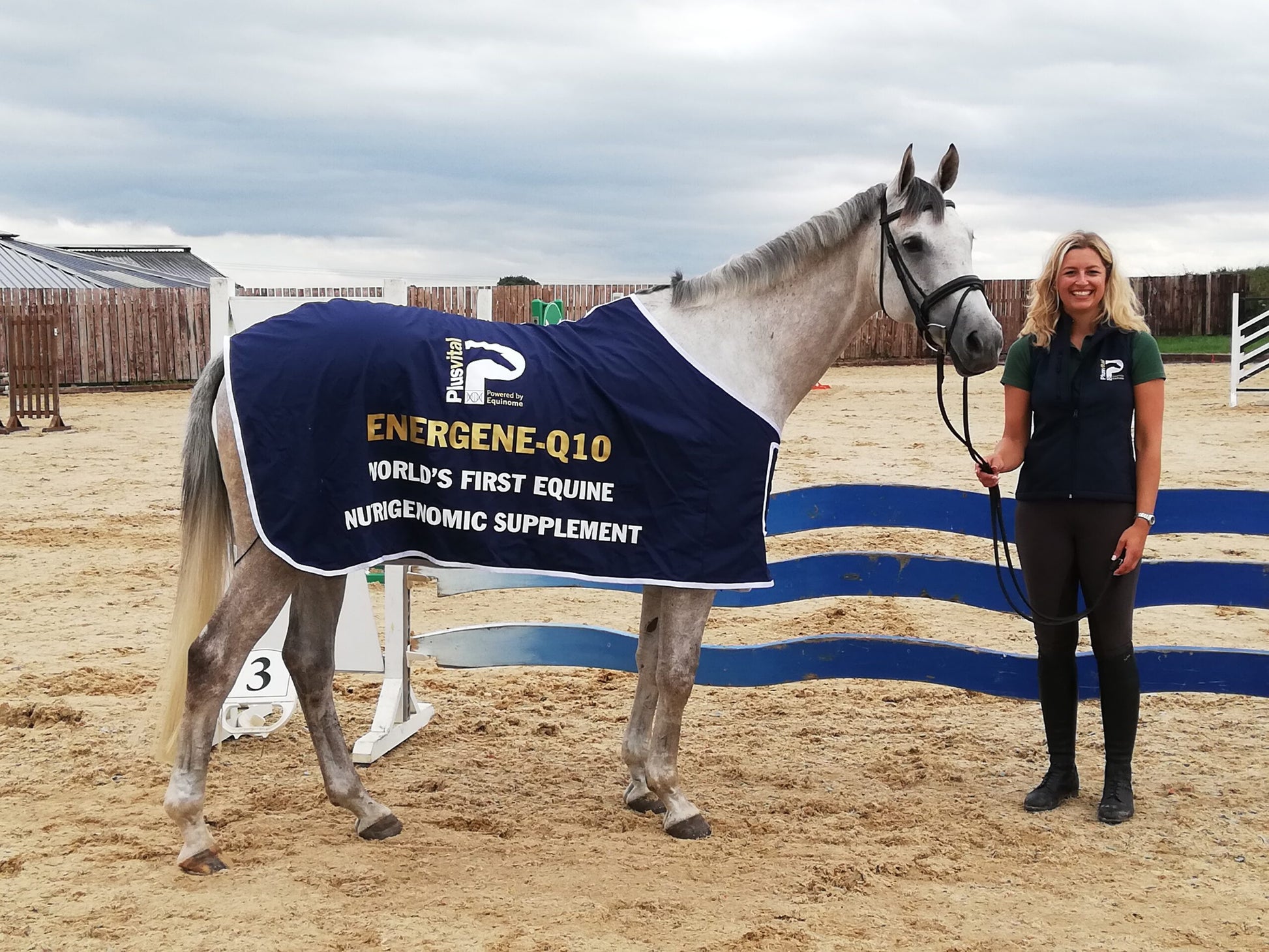 Irish Eventer Melanie Young Partners With Plusvital