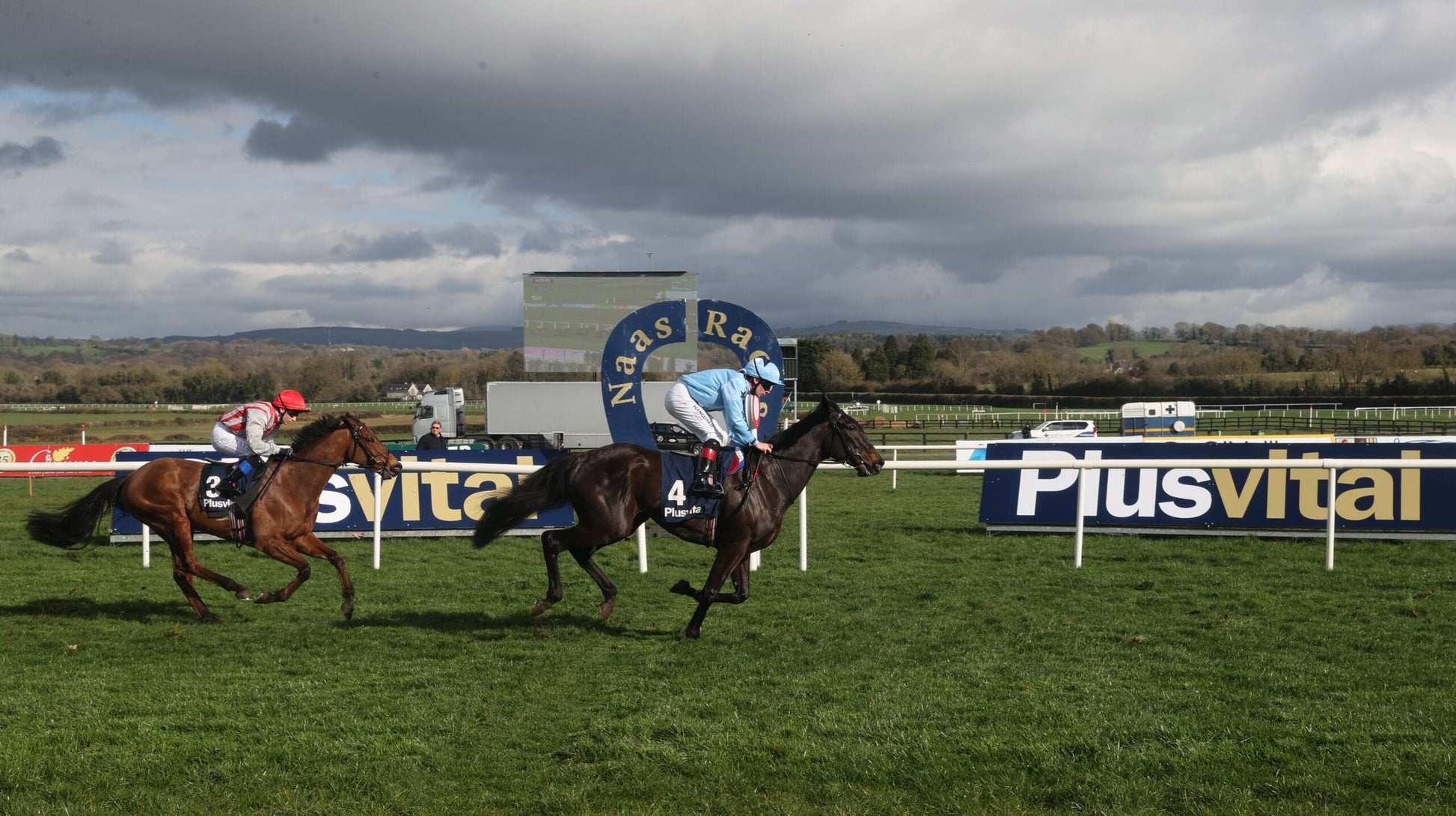 Visualisation victorious in the Plusvital Devoy Stakes